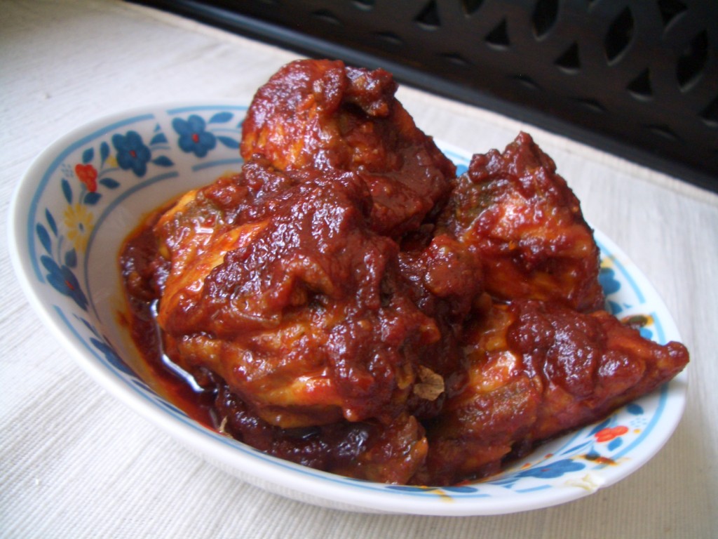 Malay Ayam Masak Merah: Sugar and (Lots of) Spice