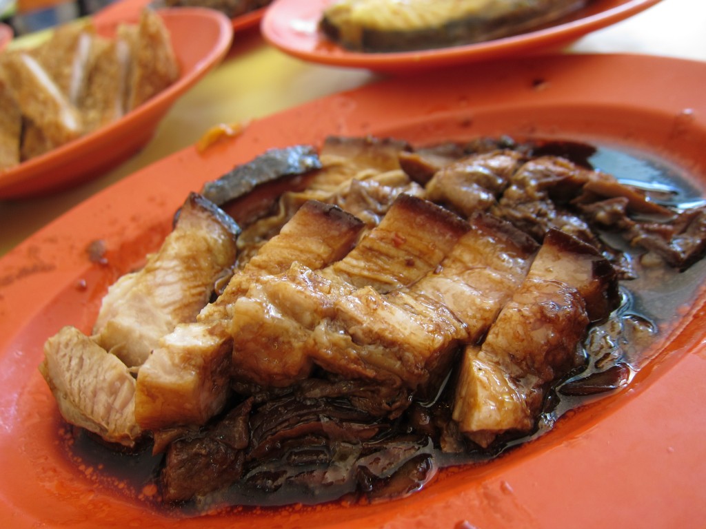 Braised pork belly