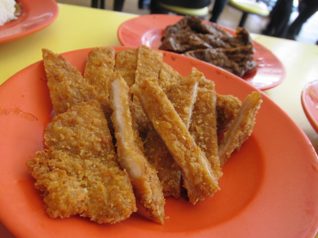 Hainanese pork chops